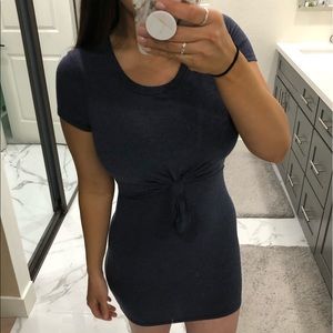 Short tie dress